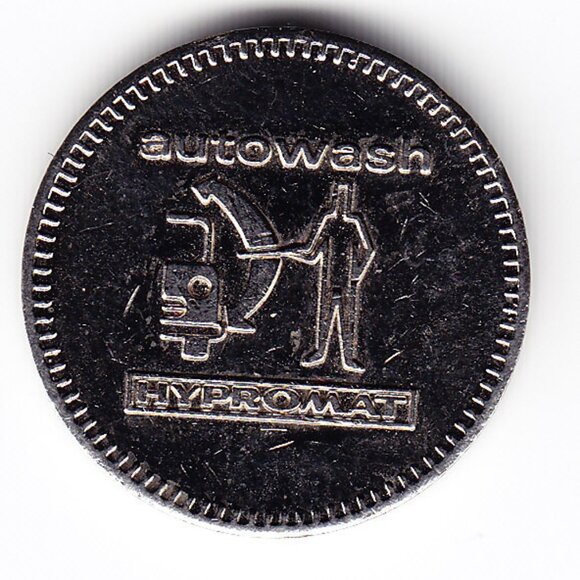 Autowash Hypromat Switzerland Token (b86) - Picture 1 of 1